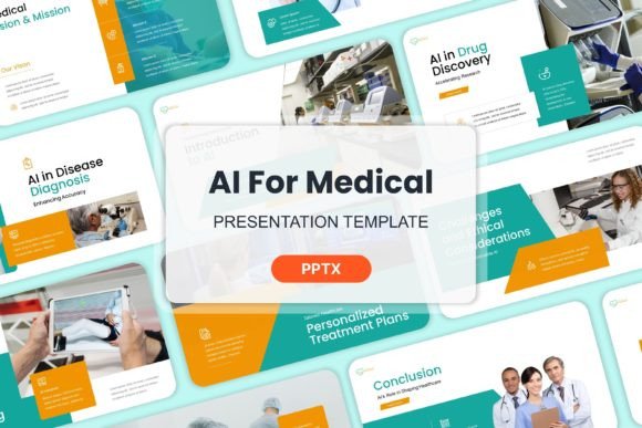 AI for Medical - Powerpoint Templates: A Professional Design Toolkit