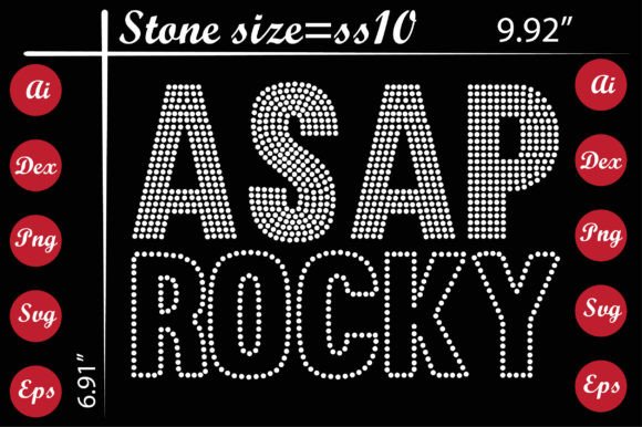 Asap Rocky Rhinestone Templates Design: A Creative Guide for Modern Projects