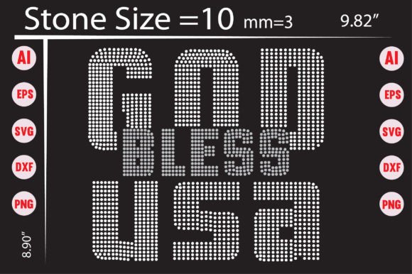 God Bless USA Rhinestone Templates: Your Complete Guide to Flawless Patriotic Projects