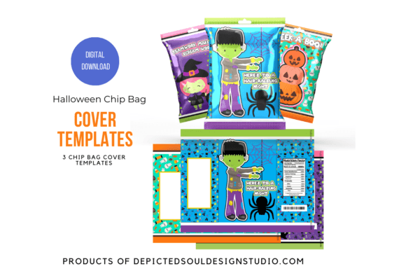 Halloween Chip Bag Cover Templates: A Strategic Approach to Festive Packaging