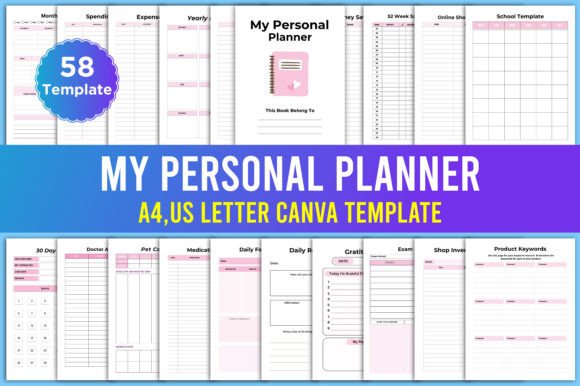 Master Your Organization: Unlocking the Full Potential of My Personal Planner Canva Templates