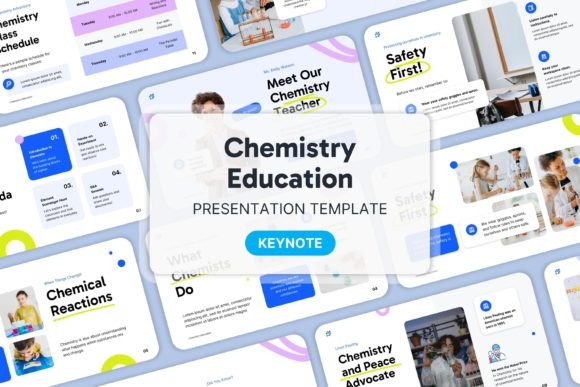 Professional Chemistry Education Keynote Templates for Impact