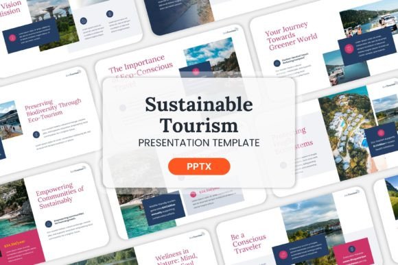 Professional Sustainable Tourism PowerPoint Templates for Business