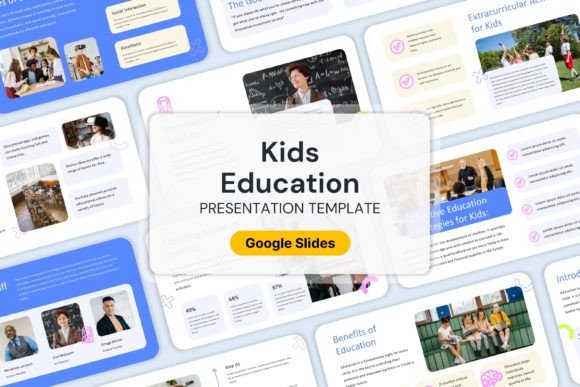 Strategic Application of Kid Education - Google Slides Templates for Impactful Communication