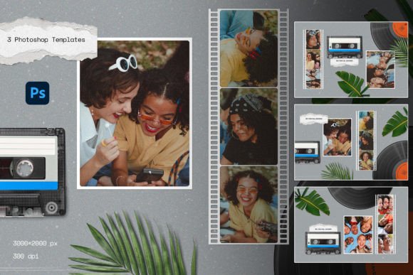 Strategic Visual Planning with Mood Board Photo Templates