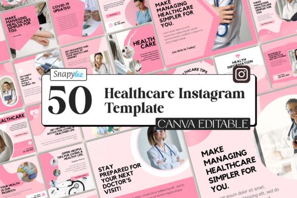 Transform Your Medical Practice with Healthcare Instagram Canva Templates