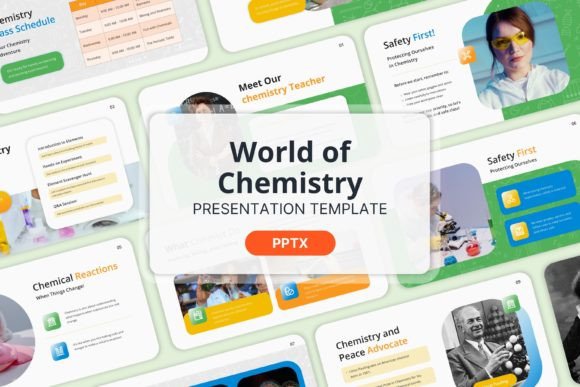 Visualizing the Elements: Crafting Professional Narratives with World of Chemistry - PPT Templates